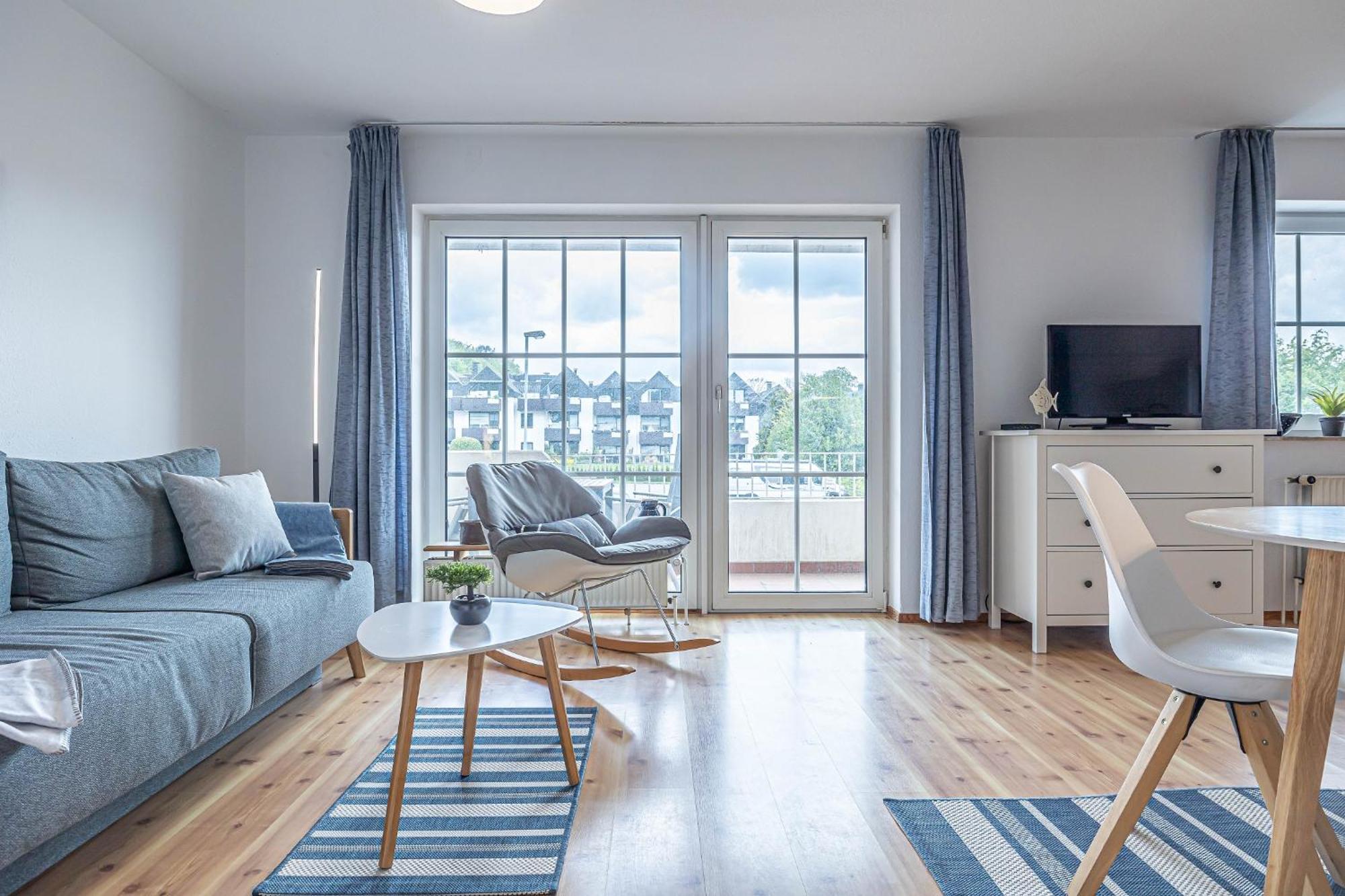 Fewo1846 - Strandresidenz Wassersleben Nele - Studioapartment Mit Balkon Und Meerblick Harrislee Extérieur photo